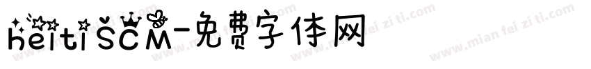 heiti SC M字体转换